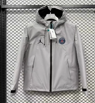 Sugargoo spreadsheet style outerwear find, grey hooded jacket with boxy streetwear fit